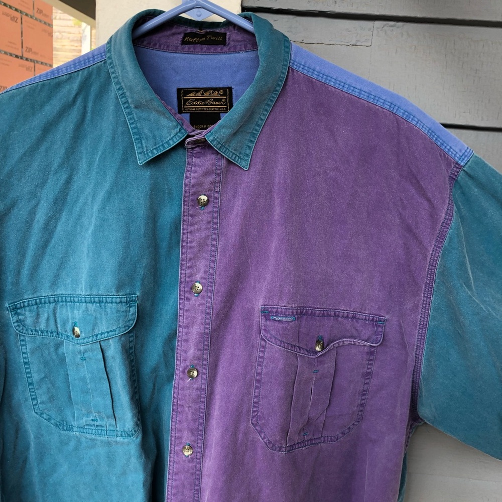Eddie Bauer vintage button up shirt